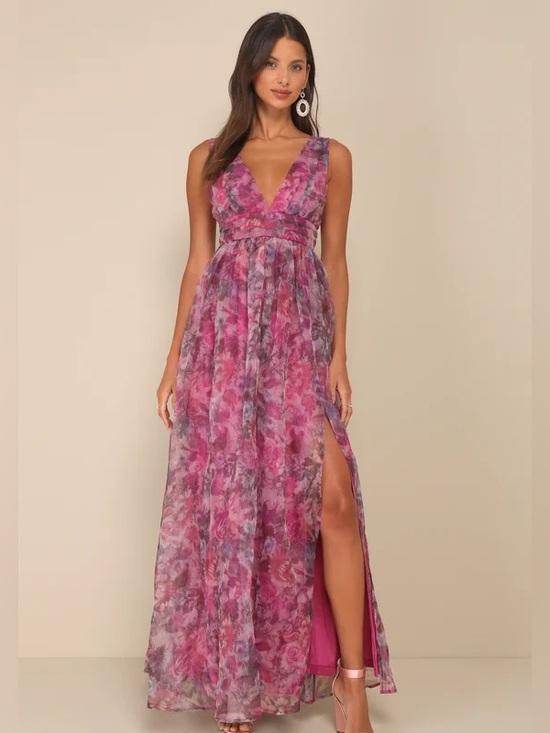 Lulus Dresses & Skirts - Lulu’s garden romance maxi gown NWT